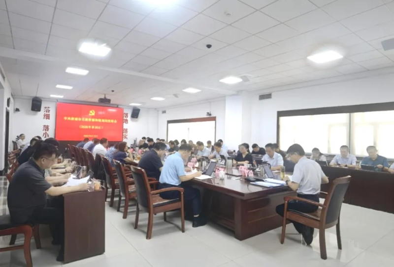 市自然资源和规划局党组专题研究全面从严治党工作